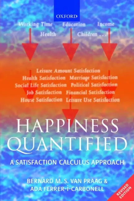 Happiness Quantified: A Satisfaction Calculus Approach by Bernard Van Praag, Ada Ferrer-I-Carbonell
