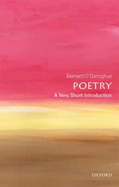 Poetry: A Very Short Introduction by Bernard O'Donoghue