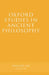 Oxford Studies in Ancient Philosophy Volume XXI: Winter 2001 by Vladimir V. (Central Aero-Hydrodynamic Institute, Zhukovskii, Russia) Sychev