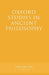 Oxford Studies in Ancient Philosophy: Volume XXI: Winter 2001 by David N. Sedley