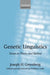Genetic Linguistics: Essays on Theory and Method by Joseph H. Greenberg, William Croft