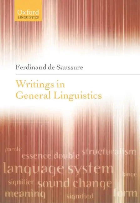 Writings in General Linguistics by Ferdinand De Saussure