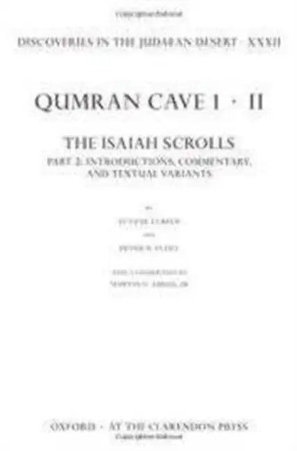 Discoveries in the Judaean Desert XXXII: Qumran Cave 1.II: The Isaiah Scrolls: Part 1 and 2 (Set) by Eugene Ulrich, Peter W. Flint