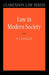 Law in Modern Society by Denis J. Galligan