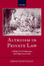 Altruism in Private Law: Liability for Nonfeasance and Negotiorum Gestio by Jeroen Kortmann