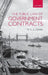 The Public Law of Government Contracts by A. C. L. Davies