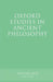Oxford Studies in Ancient Philosophy: Volume XXIX: Winter 2005 by David Sedley