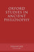 Oxford Studies in Ancient Philosophy by David Sedley