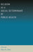 Religion as a Social Determinant of Public Health by Ellen L. Idler