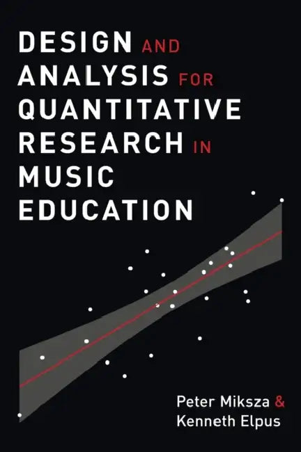 Design and Analysis for Quantitative Research in Music Education by Peter Miksza, Kenneth Elpus