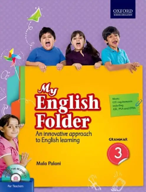 My English Folder Grammar Workbook 3 by Mala Palani