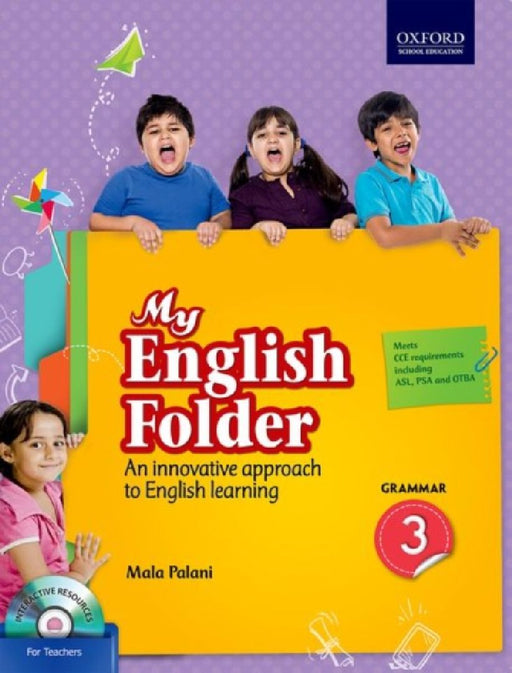 My English Folder Grammar Workbook 3 by Mala Palani