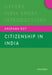 Citizenship In India by Roy Anupama