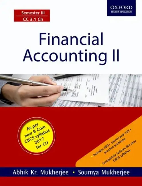 FINANCIAL ACCOUNTING 2 by MUKHERJEE & MUKHERJEE