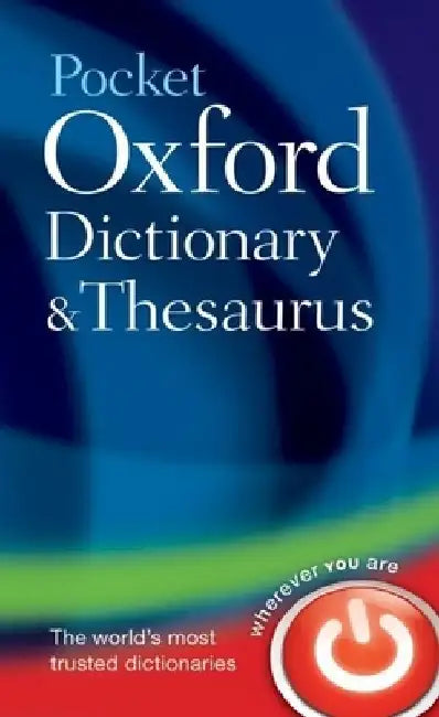 Pocket Oxford Dictionary and Thesaurus by Sara Hawker