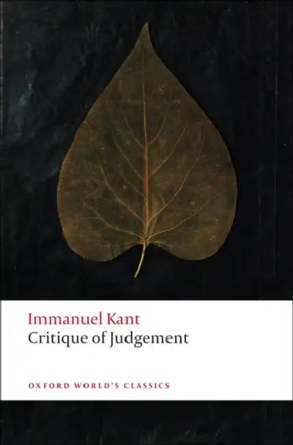 Critique of Judgement by Immanuel Kant