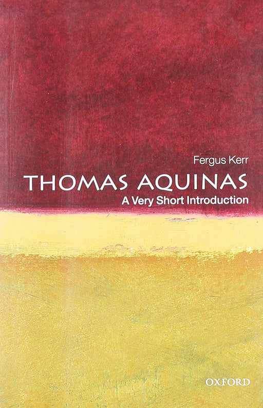 Thomas Aquinas (VSI): . by Fergus Kerr