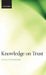 Knowledge on Trust by Paul Faulkner