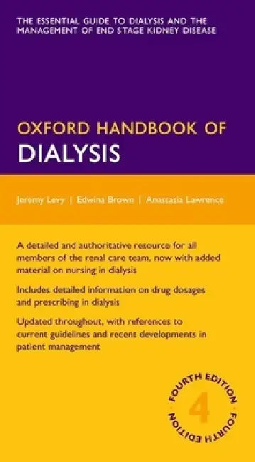 Oxford Handbook of Dialysis by Jeremy Levy