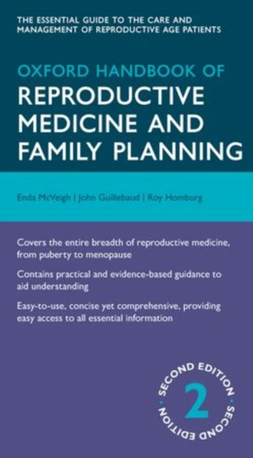 Oxford Handbook Of Reproductive Medicine And Family Planning by Enda Mcveigh John Guillebaud, John Guillebaud