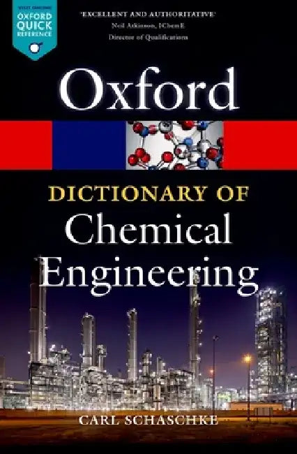A Dictionary Of Chemical Engineering 