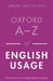 Oxford A-Z of English Usage by Jeremy Butterfield