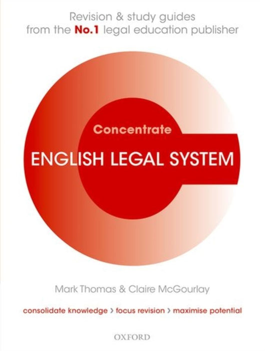 English Legal System Concentrate by Tim Vollans