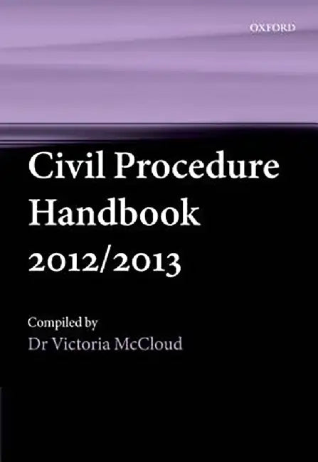 Civil Procedure Handb 2012 2013 9E by Mccloud