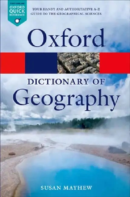 A Dictionary of Geography by Susan Mayhew