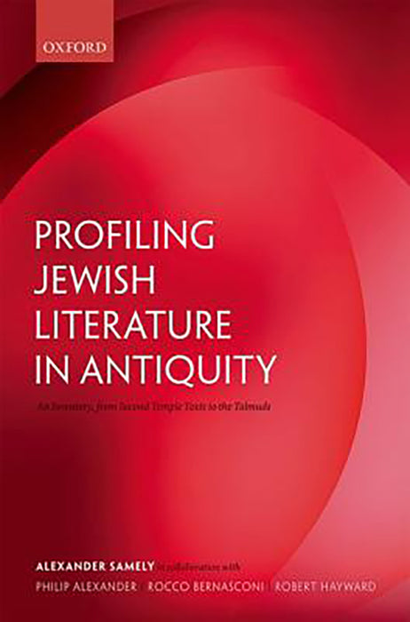 Profiling Jewish Literature in Antiquity :