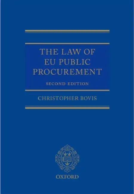 EU Public Procurement by Christopher Bovis