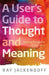 User's Guide to Thought and Meaning by Ray Jackendoff