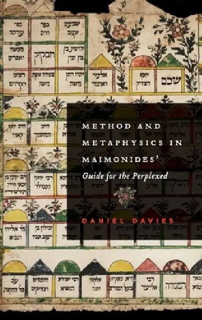 Method and Metaphysics in Maimonides' Guide for the Perplexed by Daniel Davies