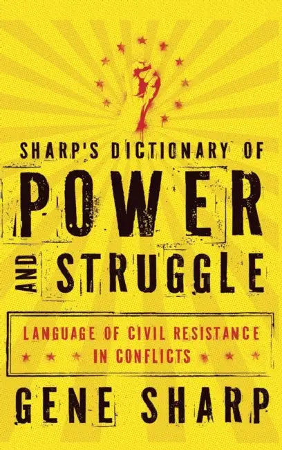 Sharp's Dictionary of Power and Struggle: Language of Civil Resistance in Conflicts by Gene Sharp, Adam Roberts
