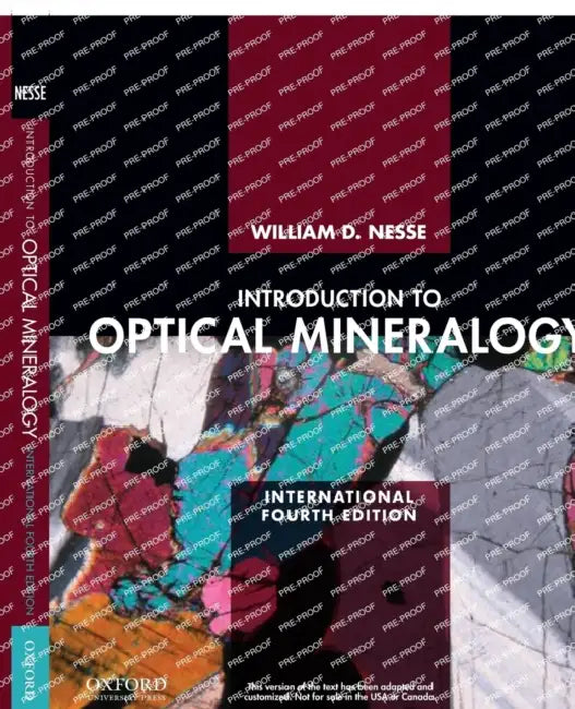 Introduction to Optical Mineralogy by William Nesse
