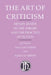 The Art of Criticism: Henry James on the Theory and the Practice of Fiction by Henry James