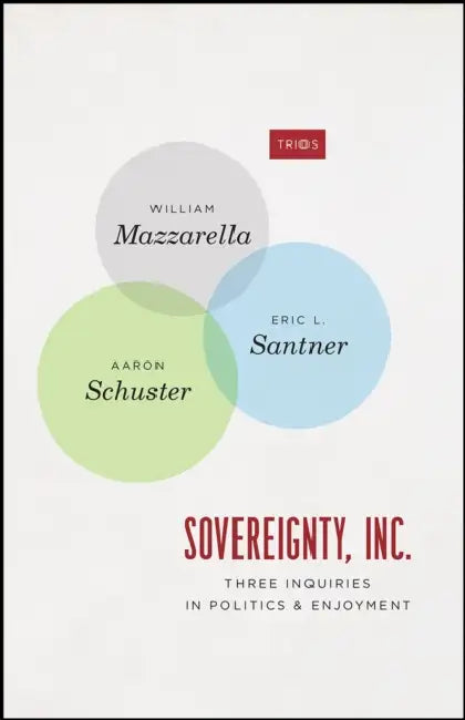 Sovereignty, Inc.: Three Inquiries in Politics and Enjoyment by William Mazzarella, Eric L. Santner, Aaron Schuster