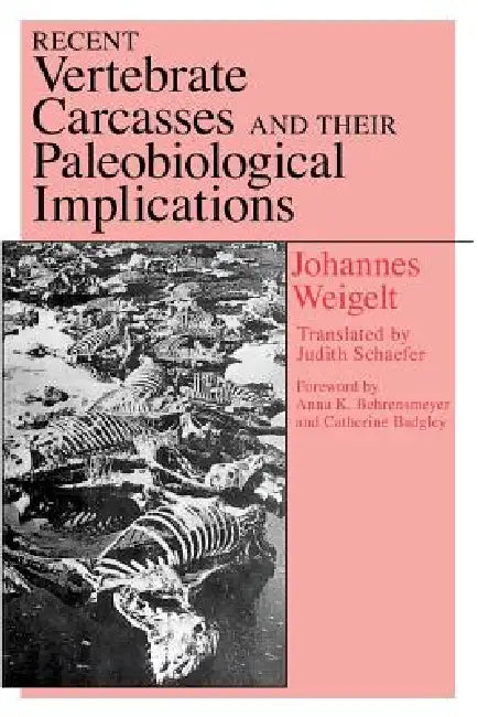 Recent Vertebrate Carcasses and Their Paleobiological Implications by Johannes Weigelt, Judith Schaefer