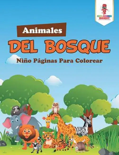 Animales del Bosque: Nino Paginas Para Colorear by Coloring Bandit