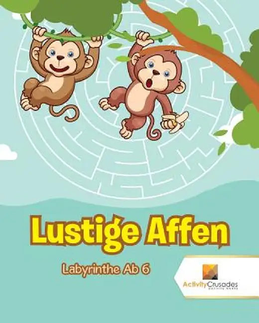 Lustige Affen: Labyrinthe AB 6 by Activity Crusades
