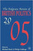Palgrave Review Of British Politics 2005 by Michael Rush, Philip Giddings