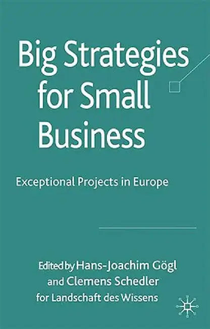 Big Strategies for Small Business: Exceptional Projects in Europe by H. Gögl