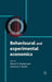 Behavioural and Experimental Economics by Steven Durlauf