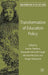 Transformation of Education Policy by K. Martens