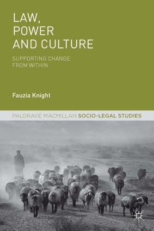 Law, Power and Culture: Supporting Change From Within: Supporting Change From Within by Fauzia Knight