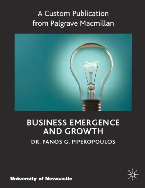 Entrepreneurship Custom Publication Newcastle by Panos Piperopoulos