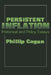 Persistent Inflation: Historical and Policy Essays by Philip Cagan