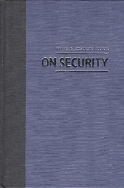 On Security by Ronnie Lipschutz