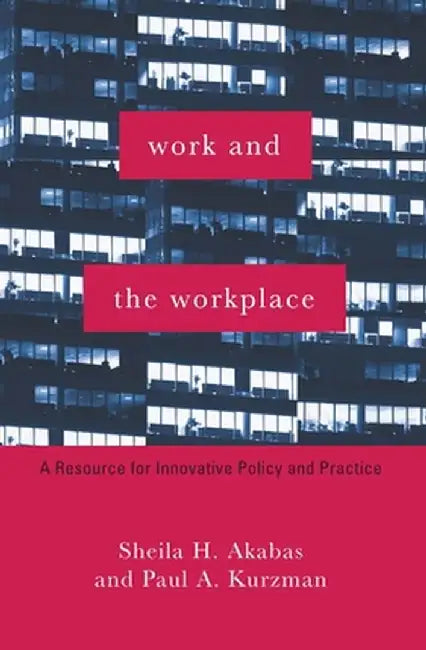 Work and the Workplace: A Resource for Innovative Policy and Practice by Sheila Akabas
