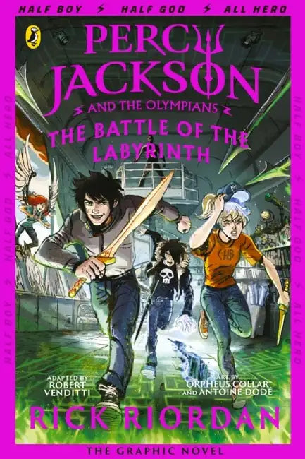 The Battle of the Labyrinth: The Graphic Novel (Percy Jackson Book 4) by Rick Riordan
